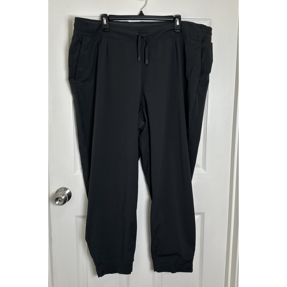 REI Co-op Moisture Wicking‎ Mid-Rise Beyonder Slim Jogger Pants Gray Woman's 2XL
